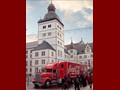 Der Coca-Cola Truck begeistert die ersten Besucher