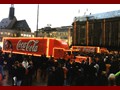 Ankunft der Coca-Cola Trucks