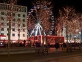 Weihnachtliche beleuchtete Abendstimmung in Lüdenscheid