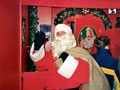 Santa Claus winkt zum Abschied