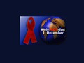 Kleinflyer Welt-AIDS-Tag Webseitenlayout (2009)