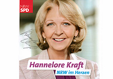 NRW - Minsterpräsidentin Hannelore Kraft